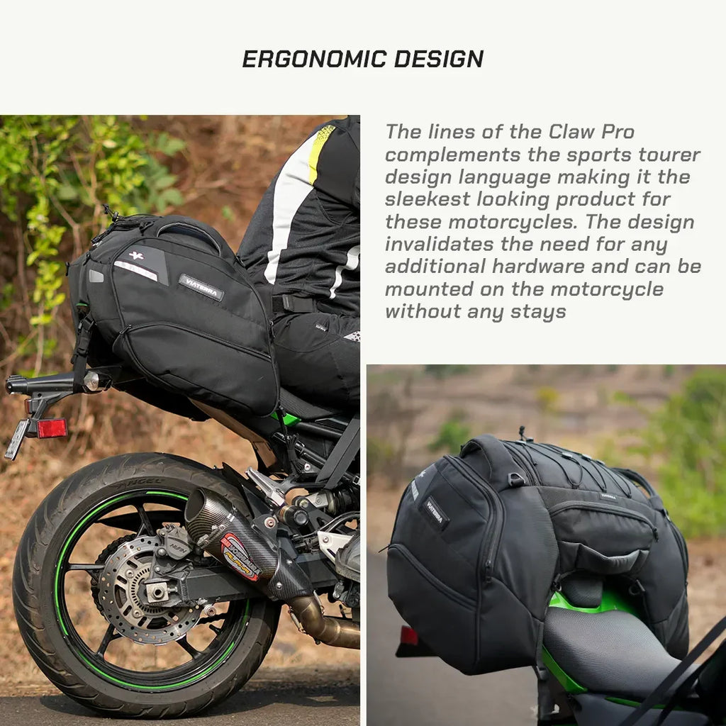 Viaterra Claw Pro tail bag seam-sealed waterproof inner liners