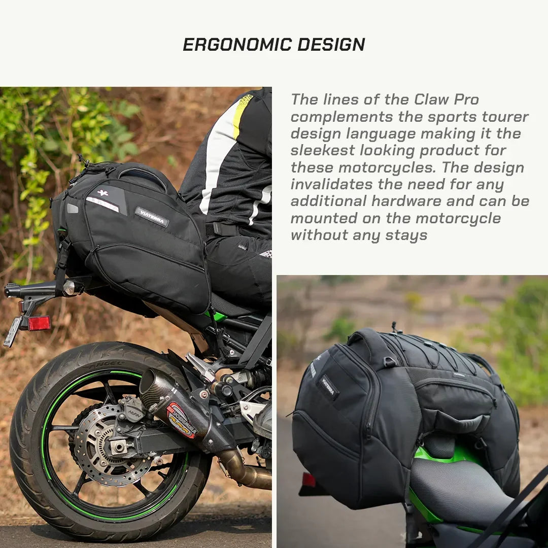 Viaterra Claw Pro tail bag seam-sealed waterproof inner liners