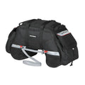 Viaterra Claw waterproof motorcycle tail bag in black, universal fit
