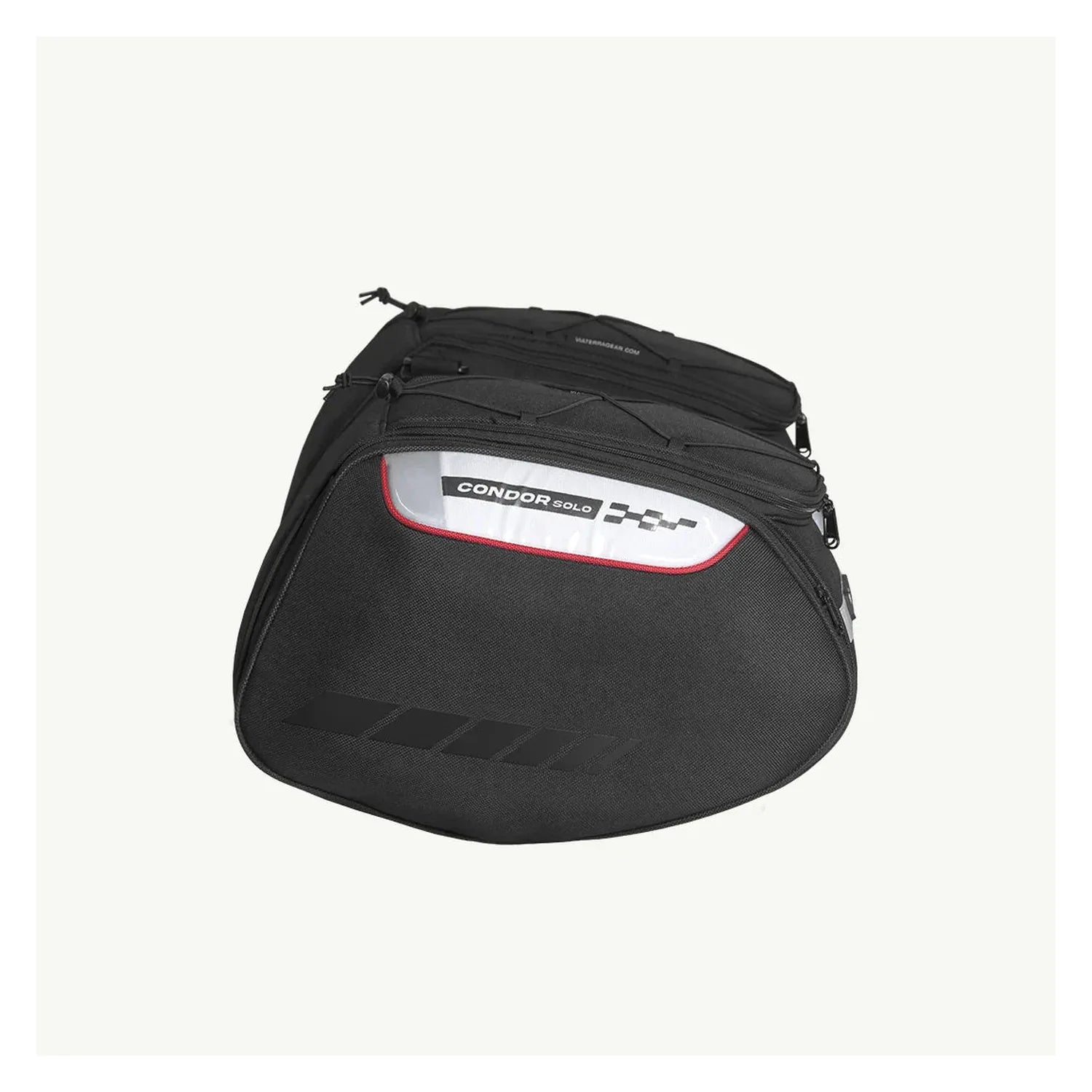 Viaterra Condor saddlebag waterproof liner and closure detail