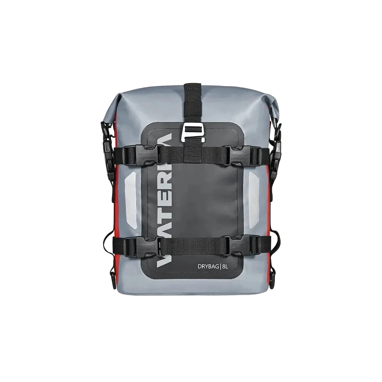 Viaterra DryBag 8L roll-top closure rolled and clipped