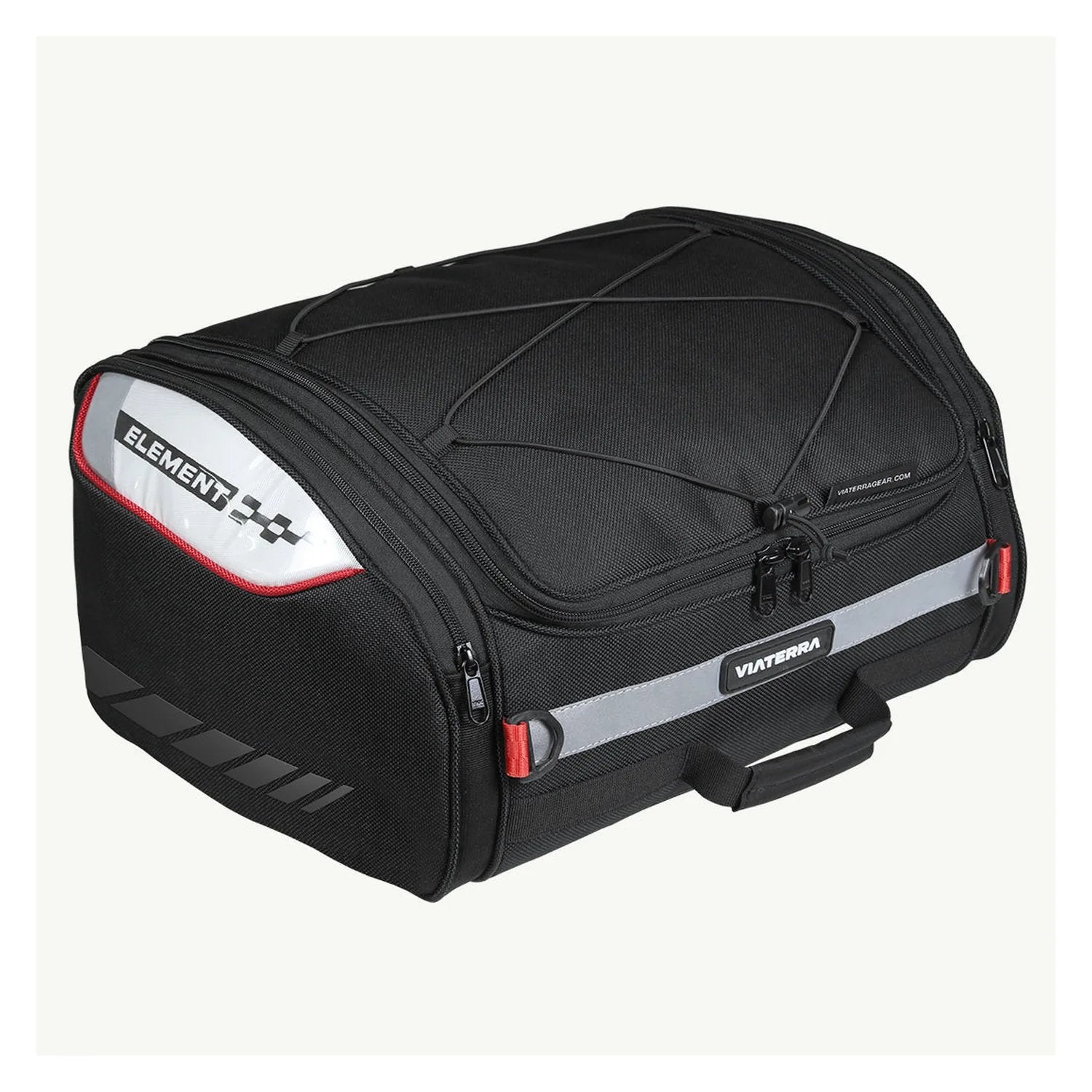 Viaterra Element tail bag main compartment opened