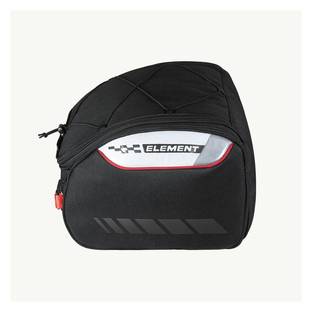 Viaterra Element tail bag mounted on a motorcycle tail section