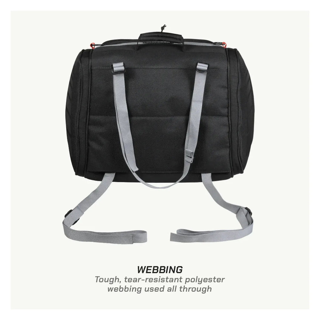 Viaterra Element tail bag carried off the motorcycle