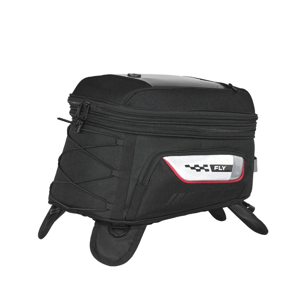 Viaterra Fly V3 universal tank bag strap mounting detail