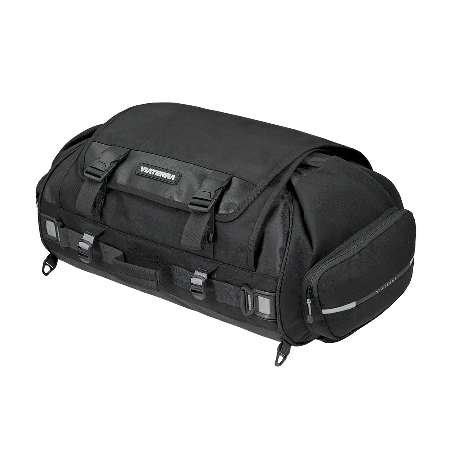 Viaterra Hammerhead 75 litre motorcycle tail bag, RTW series touring luggage
