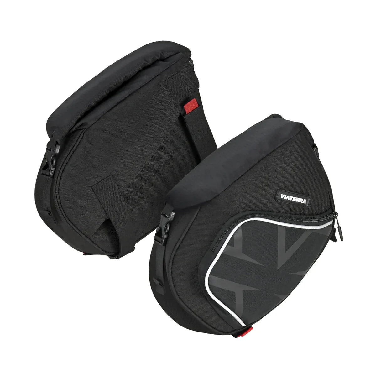 Viaterra Himalayan 450 trailpack mounted on the bike