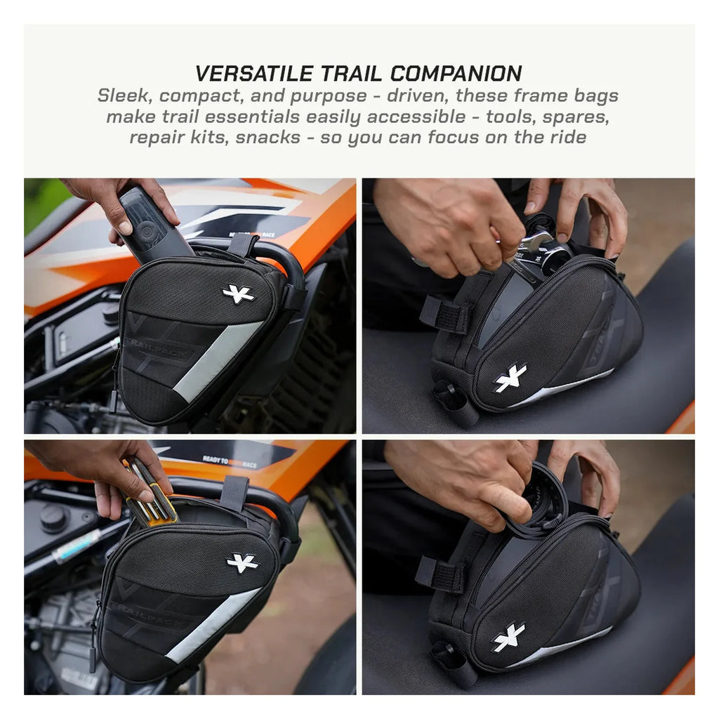 Viaterra KTM trailpack compartment opened