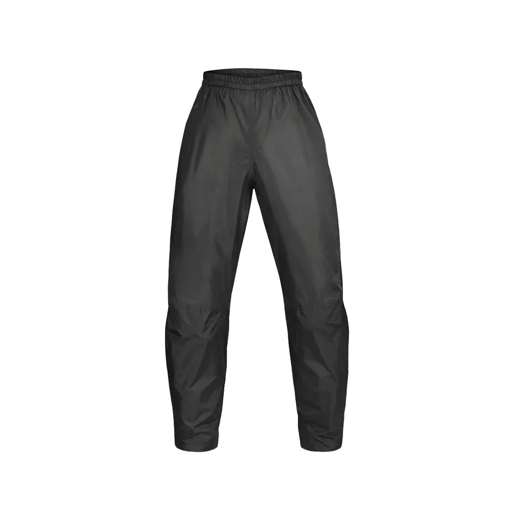 Viaterra M200 rain pants worn over riding gear