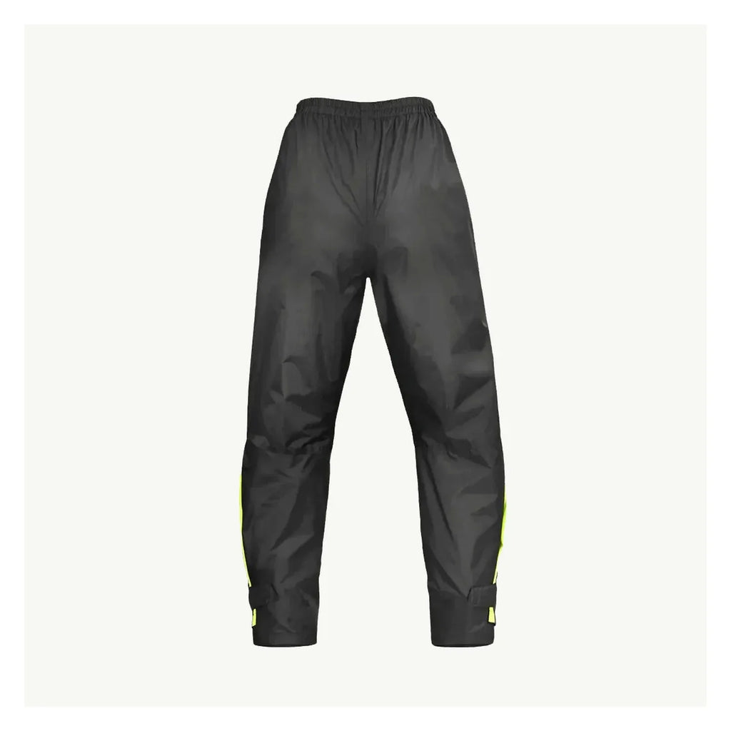 Viaterra M200 rain pants packed down compact