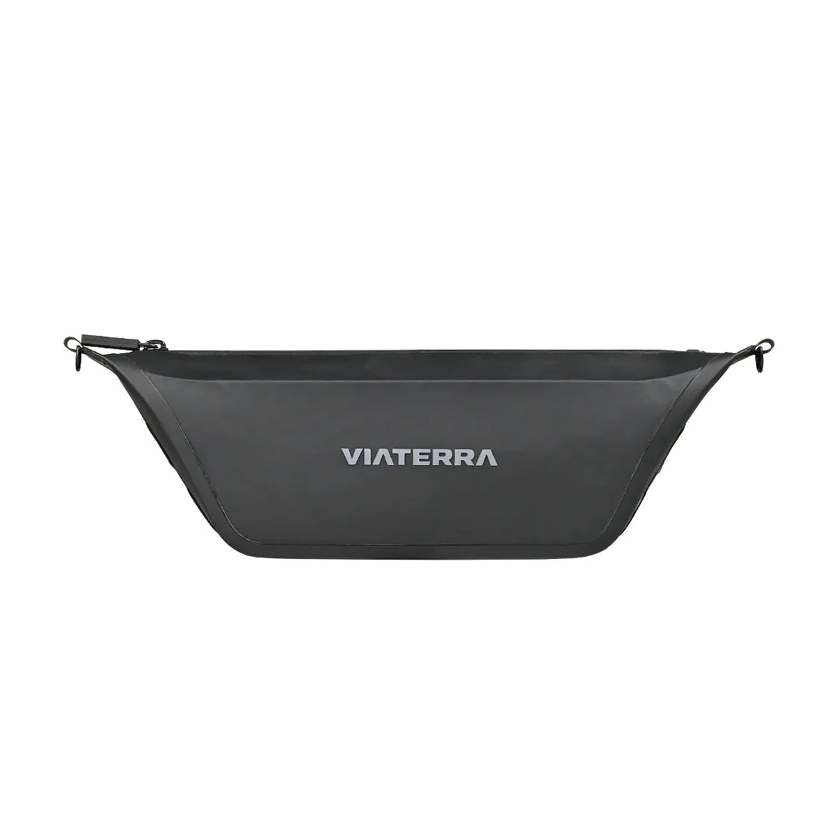 Viaterra waterproof handlebar bag fitted to a motorcycle