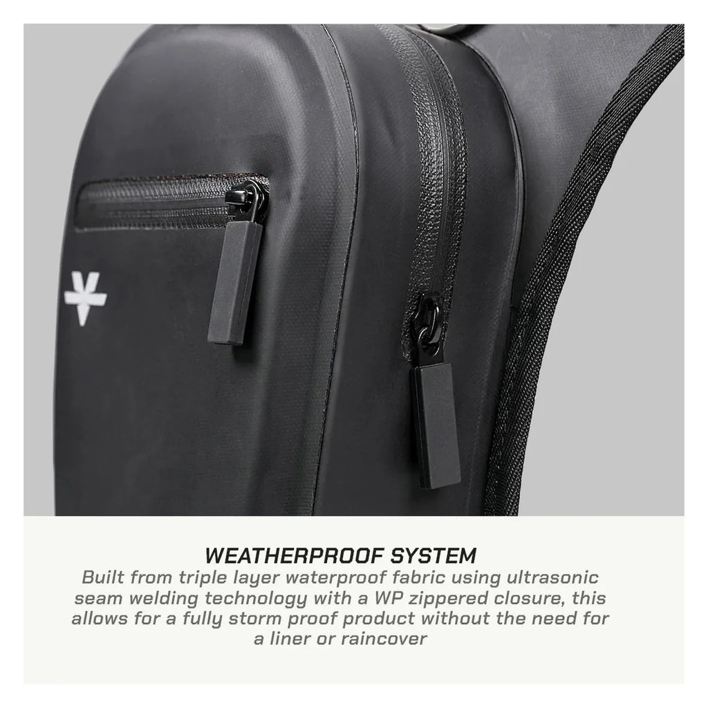 Viaterra waterproof thigh bag interior compartment