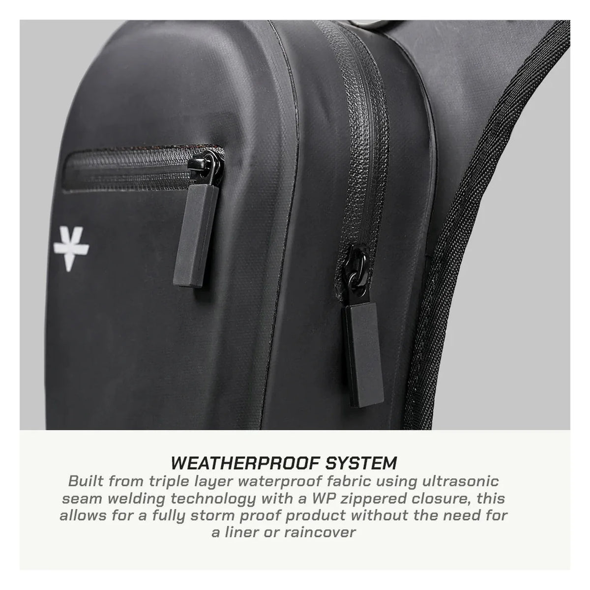 Viaterra waterproof thigh bag interior compartment